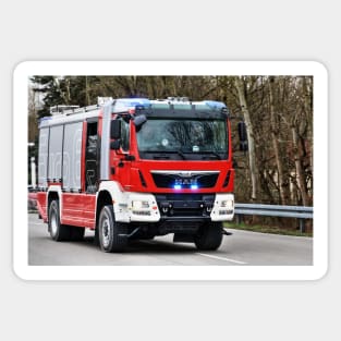 MAN TGM 18.340 4×4 Fire Fighter - Trucknology Days Sticker